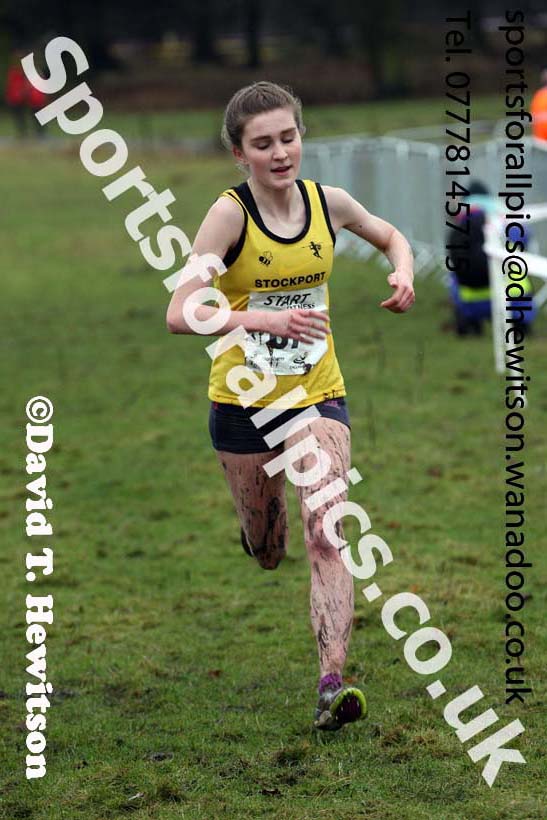 Womens under-20a  Northern Cross Country, Knowsley Safari Park. Photo: David T. Hewitson/Sports for All Pics
